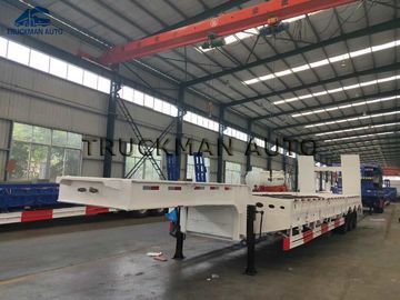 60 тонн низкий кровати трейлер Семи с автошиной 12.00р20 для грузового транспорта долгого пути