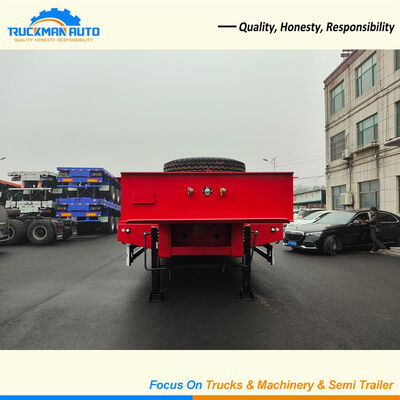 Цапфа 3 60 Lowbed тонн трейлера Semi для южного Судана