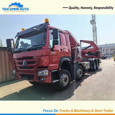 Прочный 8X4 400 л.с. SINOTRUK HOWO Контейнерная боковая погрузка грузовик для Гайаны