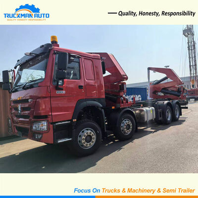 Прочный 8X4 400 л.с. SINOTRUK HOWO Контейнерная боковая погрузка грузовик для Гайаны