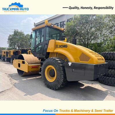 Высокая сила возбуждения XCMG XS143J Single Drum Road Roller