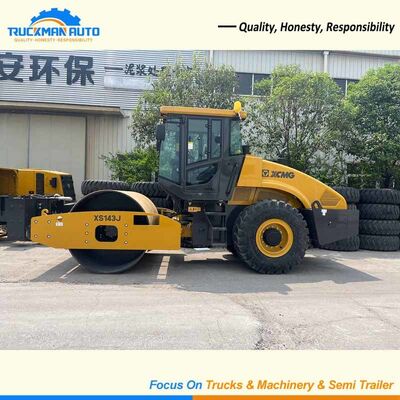 Высокая сила возбуждения XCMG XS143J Single Drum Road Roller