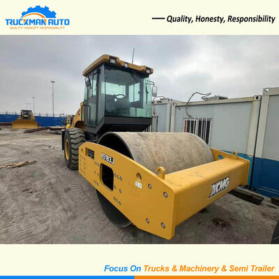 Прочный 18 тонн XCMG XS183J Single Drum Road Roller для Нигерии
