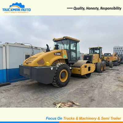 Прочный 18 тонн XCMG XS183J Single Drum Road Roller для Нигерии