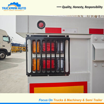 Reliable 3 Axle 50 Tons Container Flatbed Semi Trailer For Container Transportation