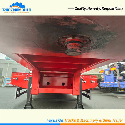 Factory Price 3 Axle 50 Tons Lowbed Trailer For Machinery Transportation